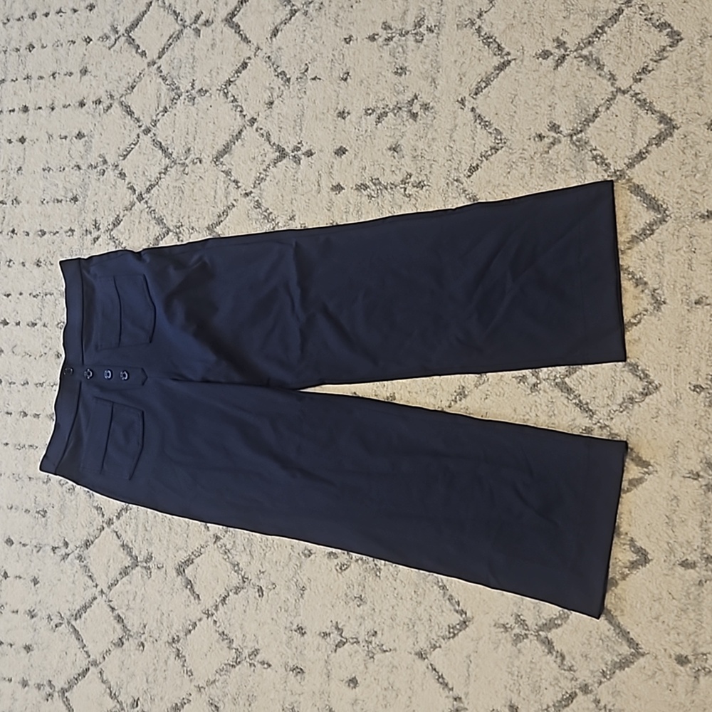 Brand new navy flare halara pants